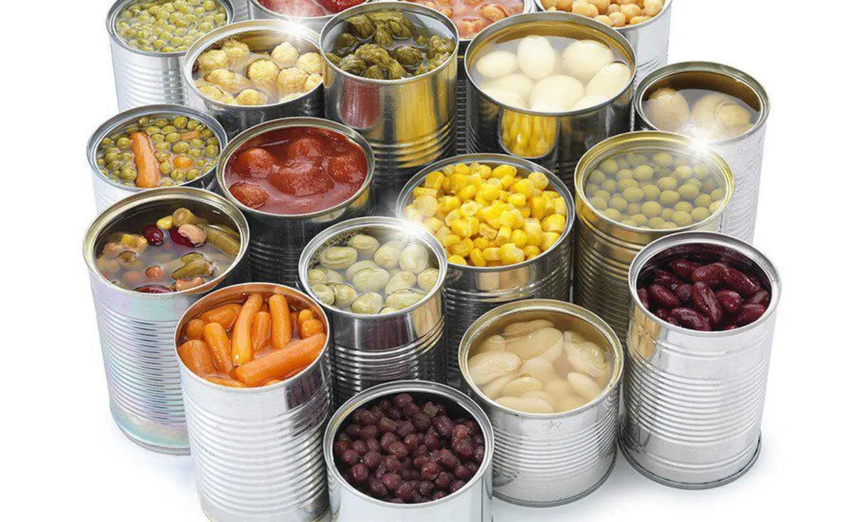 عوارض غذاهای کنسروی بر گوارش