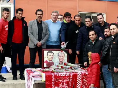 بزرگداشت سرطلایی پرسپولیس در تمرین سرخپوشان