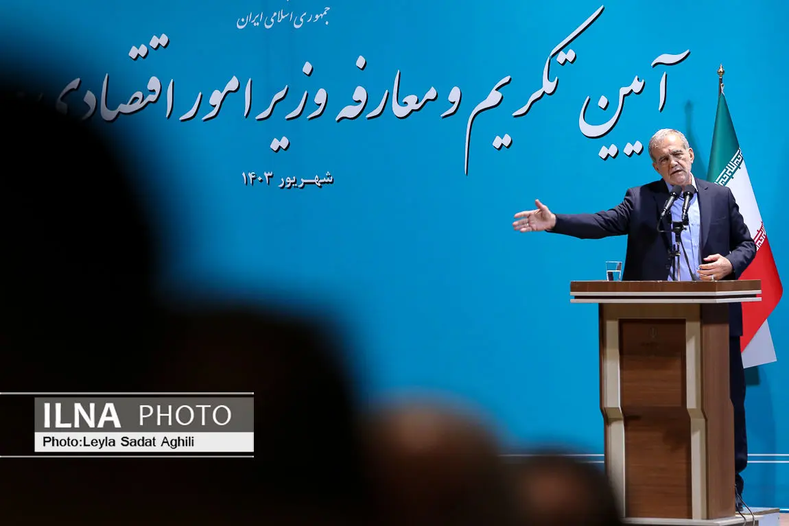 بزشکیان: نسعى لحلول مستدامة لأزمة شح المیاه دون أضرار بیئیة