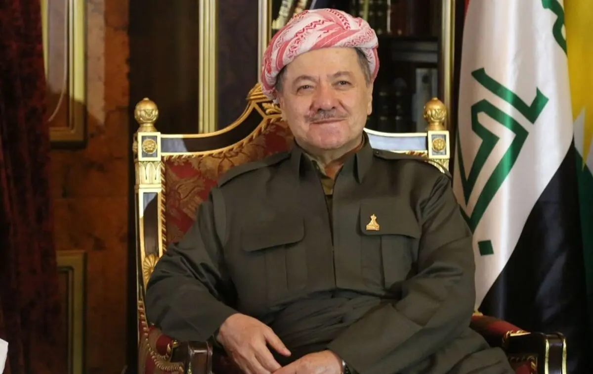 بارزانی رای خود را به صندوق انداخت