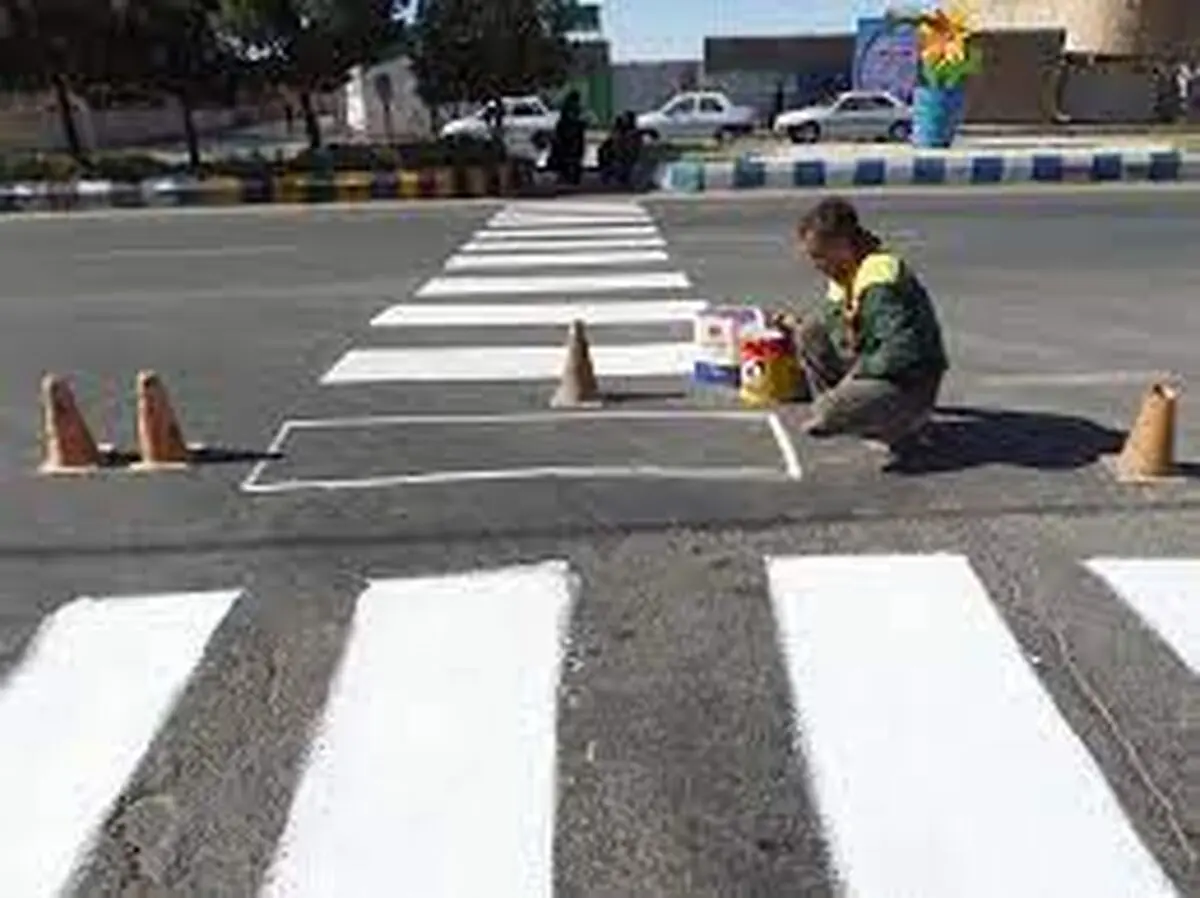 خط کشی 43 کیلومتر از معابر اصلی شهرکرد انجام شد
