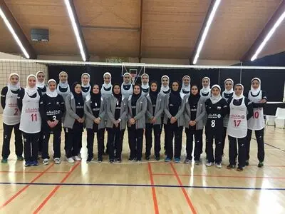 بانوان بلندقامت زیر 23 سال ایران در راه تایلند