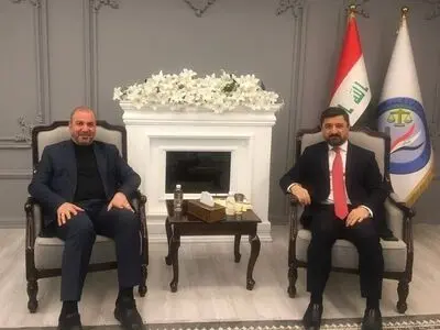دیدار آل صادق با وزیر دادگستری جمهوری عراق 
