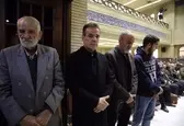 گزارش تصویری حضور پیشکسوتان فوتبال در مراسم ختم نادر باقری