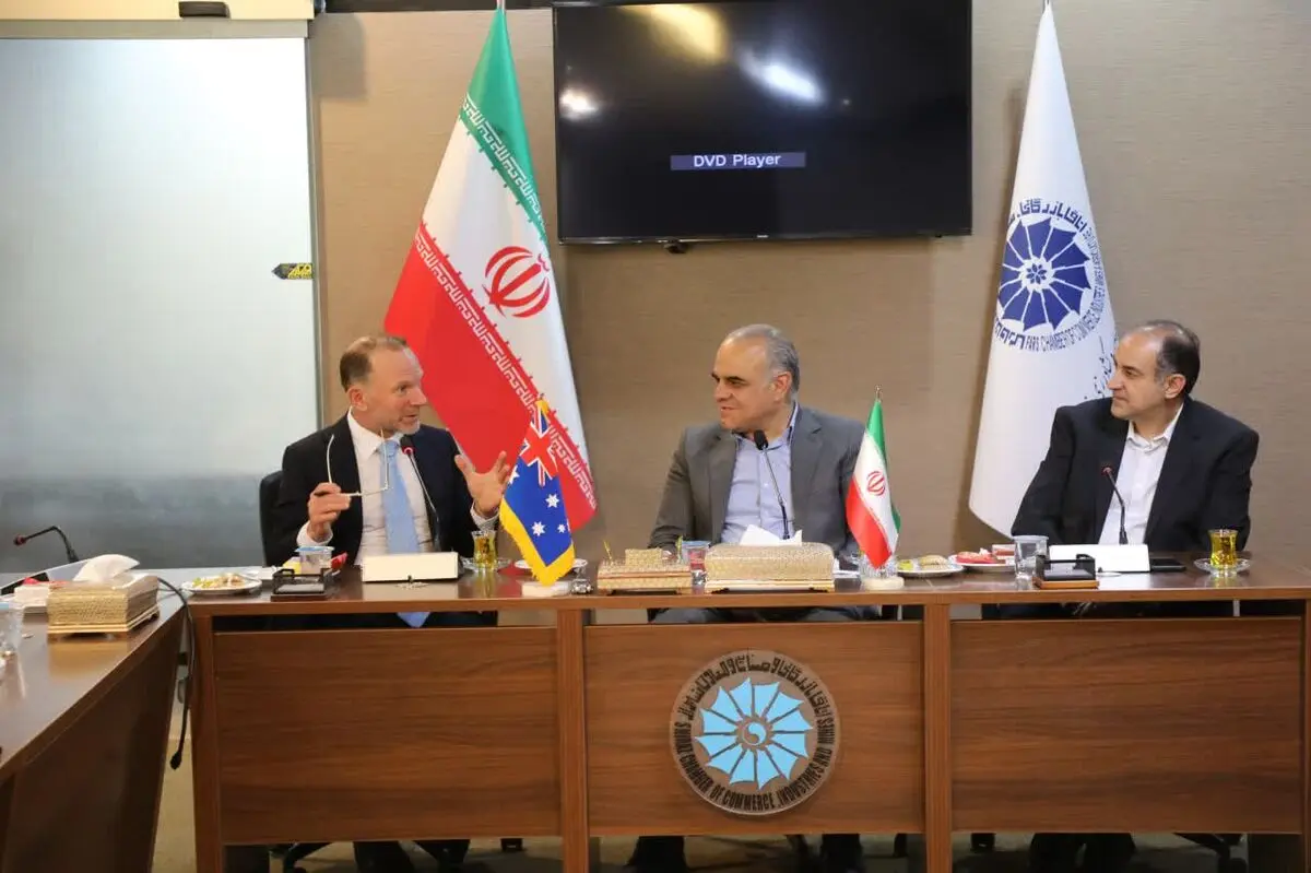آمادگی ​اتاق بازرگانی فارس برای همکاری در 4 محور با کشور استرالیا 
