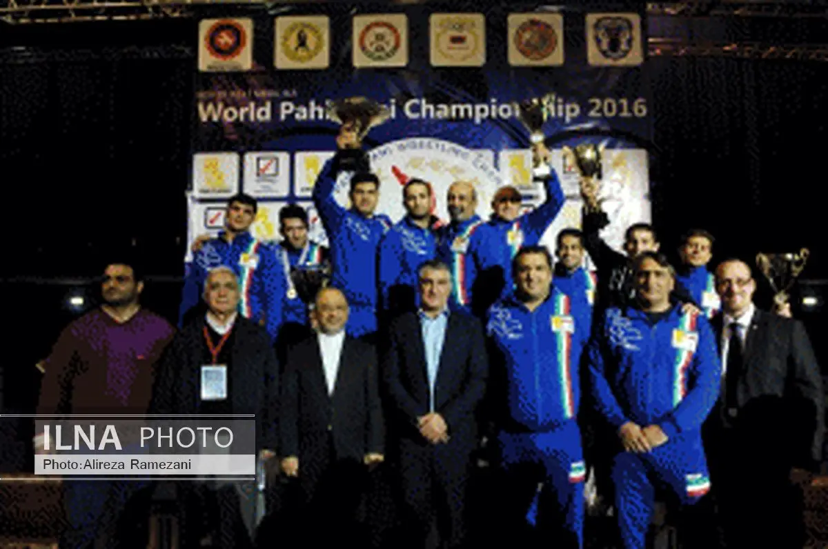 تبریک وزارت ورزش و جوانان به قهرمانان کشتی پهلوانی جهان