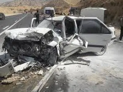 مصدومیت 10 نفر در تصادف شامگاهی محور هفتکل به اهواز 