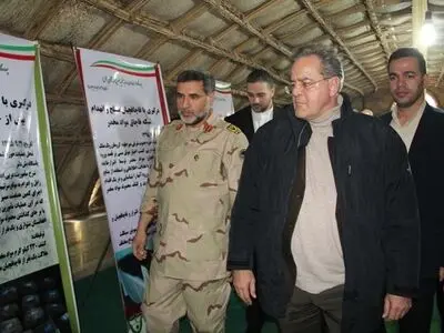 دیدار رئیس پلیس آلمان با فرمانده مرزبانی سیستان و بلوچستان