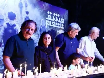 بازدید مجید مجیدی از رویداد «مشق ناتمام»