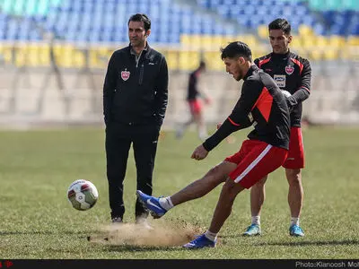 تمرین امروز تیم فوتبال پرسپولیس