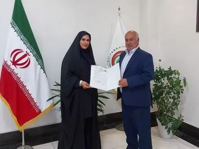 با حکم هنرجو : محبوبه مرادی مدیر روابط عمومی فدراسیون اسکیت شد