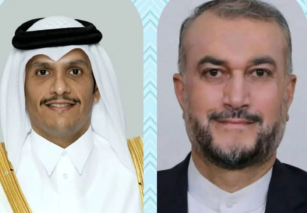 في اتصال هاتفي.. وزیرا الخارجیة الایراني والقطري یتناولان مستجدات مفاوضات النوویة