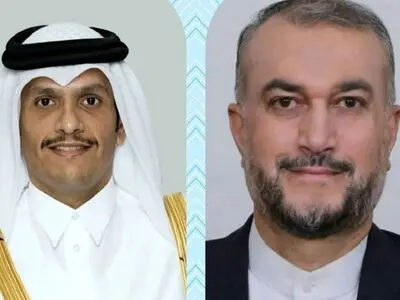 في اتصال هاتفي.. وزیرا الخارجیة الایراني والقطري یتناولان مستجدات مفاوضات النوویة