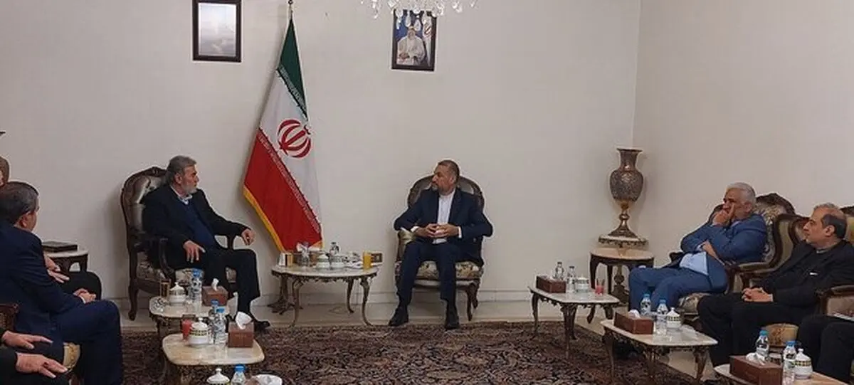 رایزنی امیرعبداللهیان با «زیاد نخاله» در بیروت
