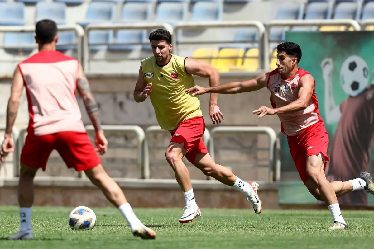 بازگشت سرخپوشان به تمرینات پرسپولیس با حضور مهری