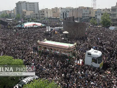 Tehran starts mass funeral for President Raisi, companions