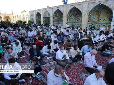 مراسم دعای عرفه در استان قزوین