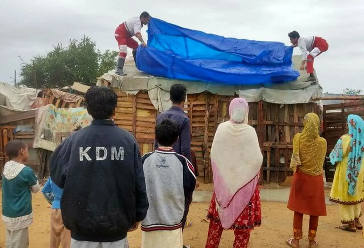 امدادرسانی به ۲۱۹۰ نفر در آبگرفتگی و وزش باد ۱۲۰ روزه طی ۵ روز
