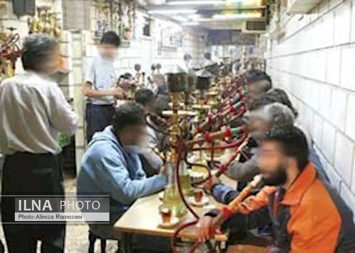 پلمپ قلیانسرای غیر مجاز در روستاهای شهرستان کامیاران