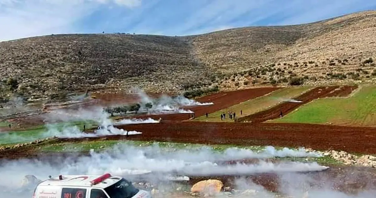 دهها فلسطینی توسط صهیونیستها در کرانه باختری زخمی شدند