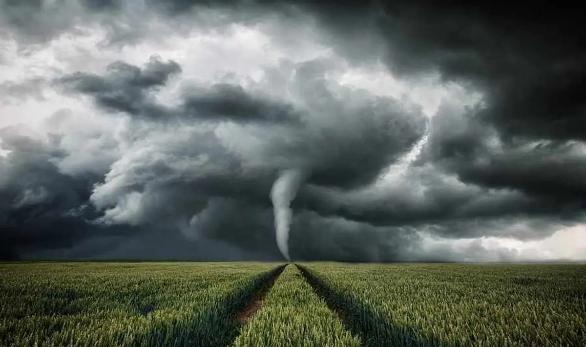 وقتی آسمان خشمگین می‌شود/ تصاویر