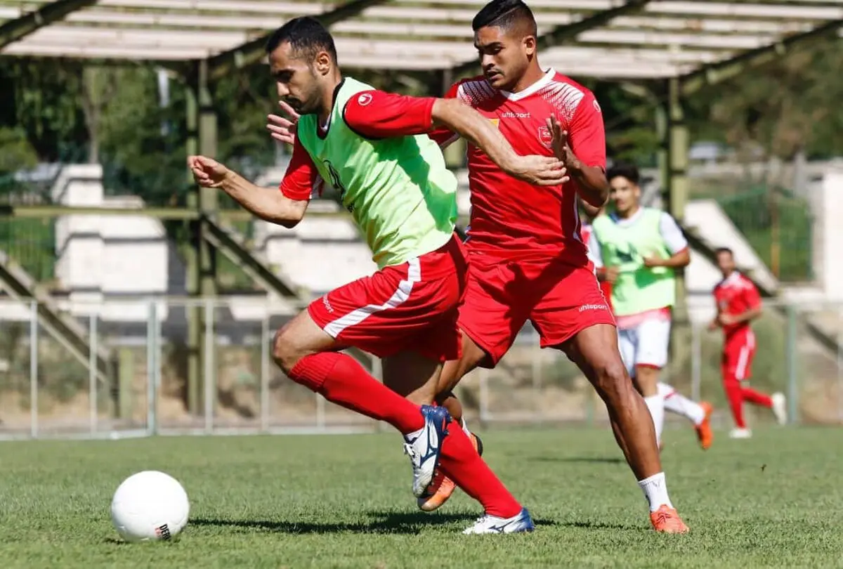 گزارش تصویری دیدار دوستانه پرسپولیس با امیدها