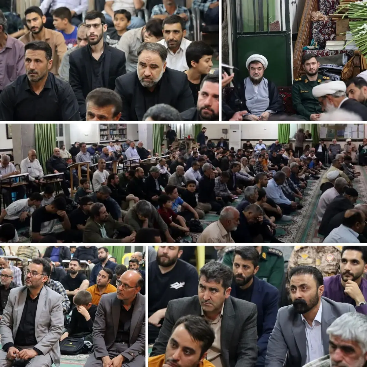 حضور شهردار، اعضای شورا و مردم کمالشهر در آیین گرامیداشت سالگرد شهدای خدمت