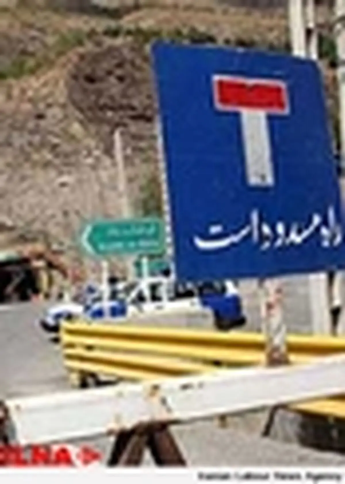 محور هراز مسدود است