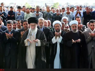 نماز عید فطر فردا (دوشنبه) به امامت رهبر انقلاب اقامه می‌شود