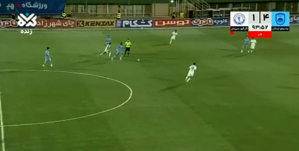 ویدئو: گل پنجم چادرملو به گل‌گهر