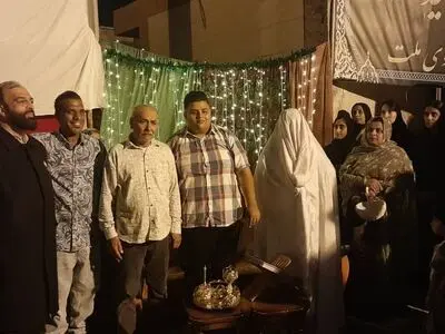 در سایه پرچم رضوی، خطبه عشق جاری شد