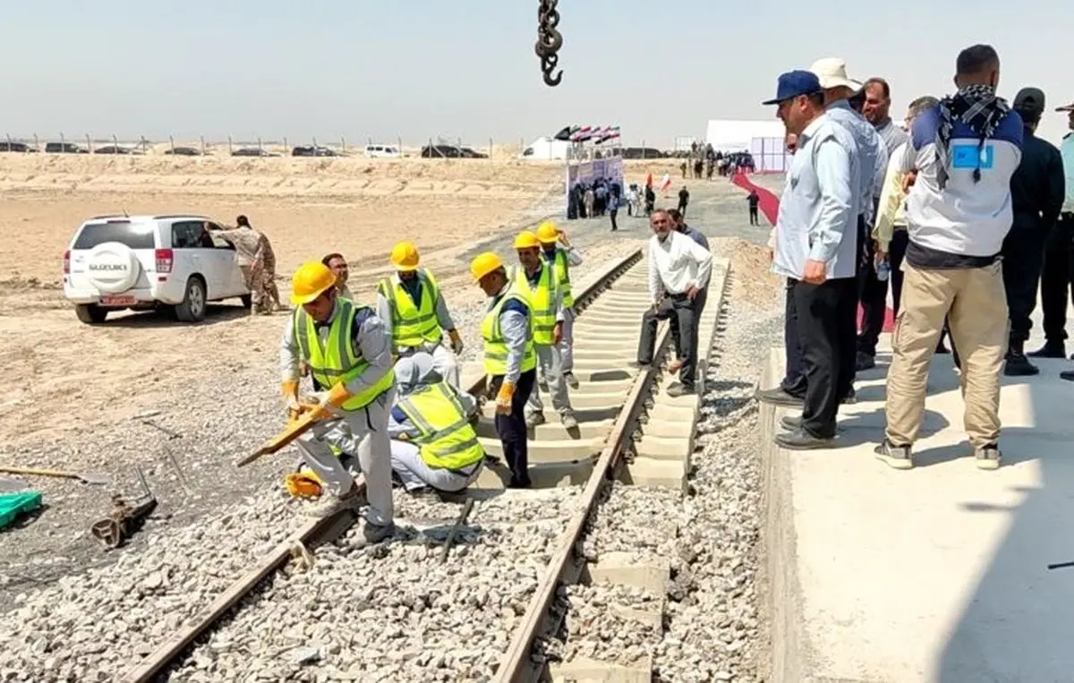 اتمام خط ریلی شلمچه-بصره تا اربعین آینده