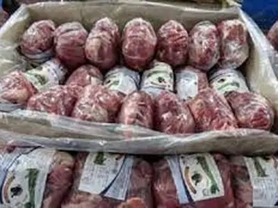 تخصیص ۱۶۳ تن گوشت منجمد وارداتی به استان همدان 