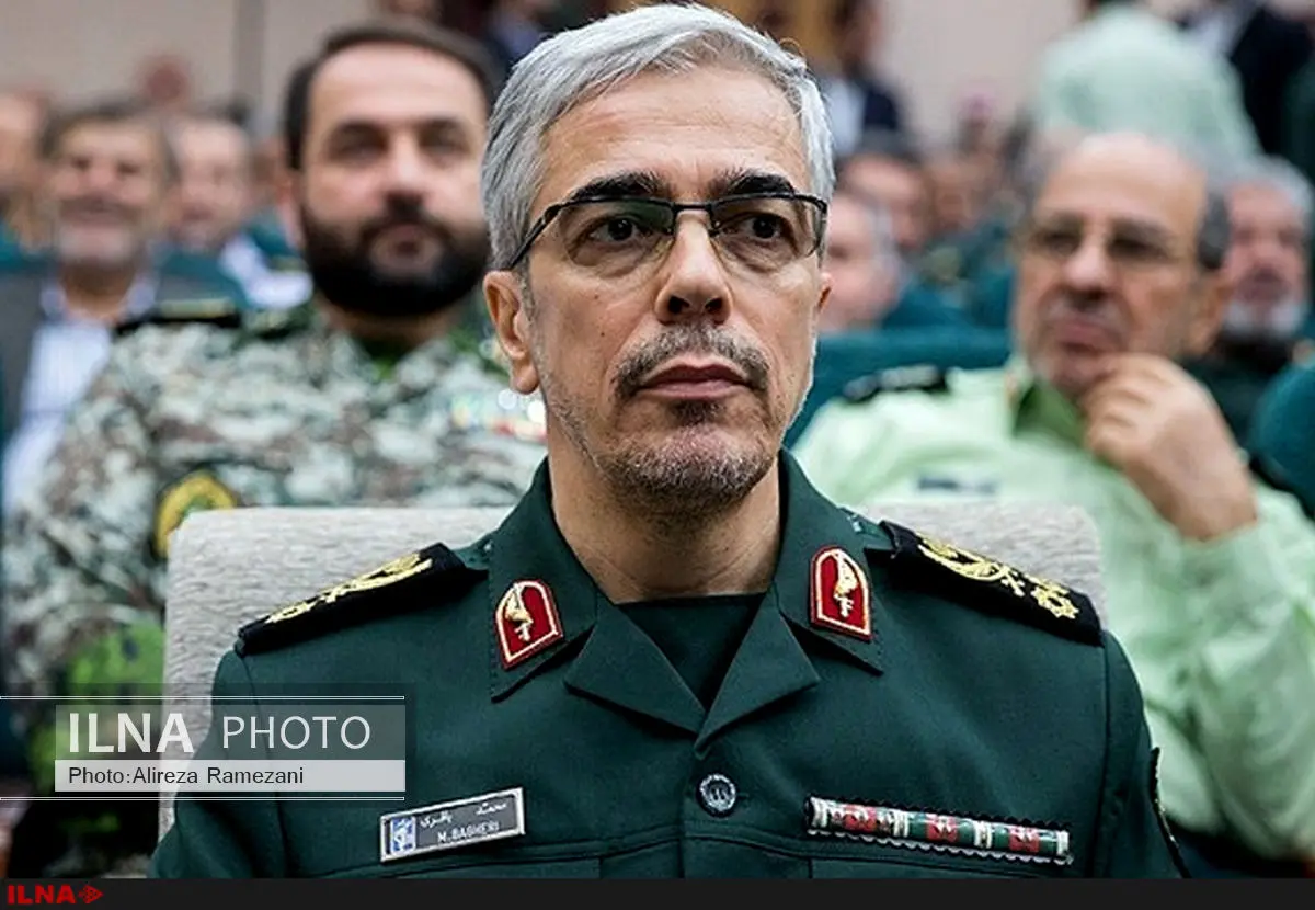 سرلشکر باقری به فرماندهان نظامی کشورهای مسیحی تبریک گفت