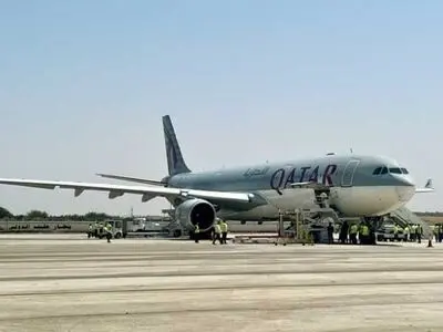 انجام نخستین پرواز از قطر به فرودگاه حلب پس از ۱۳ سال