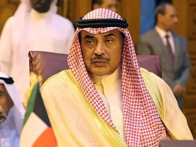 دیدار ولیعهد جدید کویت با خاندان «الصباح» در کاخ پادشاهی