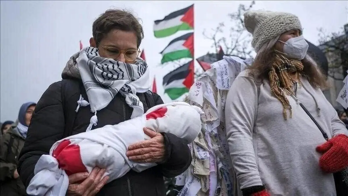 Protesters in Europe call for end to Gaza genocide