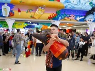 استقبال فرودگاهی از گردشگران و مسافران نوروزی در کیش