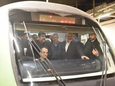 قطار شهری کرج  به صورت آزمایشی به بهره برداری رسید