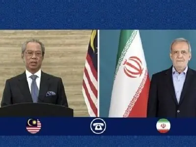 Iran's president, Malaysian PM call for halt to genocide in Gaza