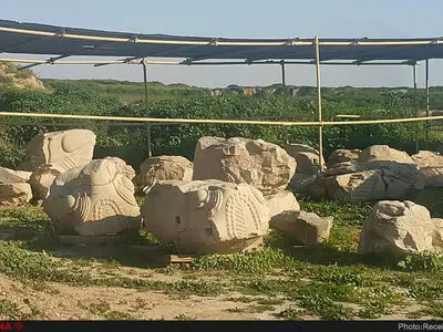 شرایط نامناسب نگهداری از میراث جهانی شوش+عکس