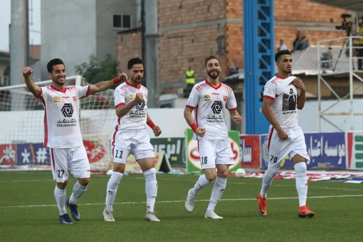 ویدئو: گل نخست پرسپولیس به نساجی توسط علیپور
