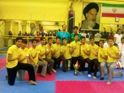 درخشش باشگاه دخانیات گیلان در مسابقات کاراته لیگ آینده سازان کشور