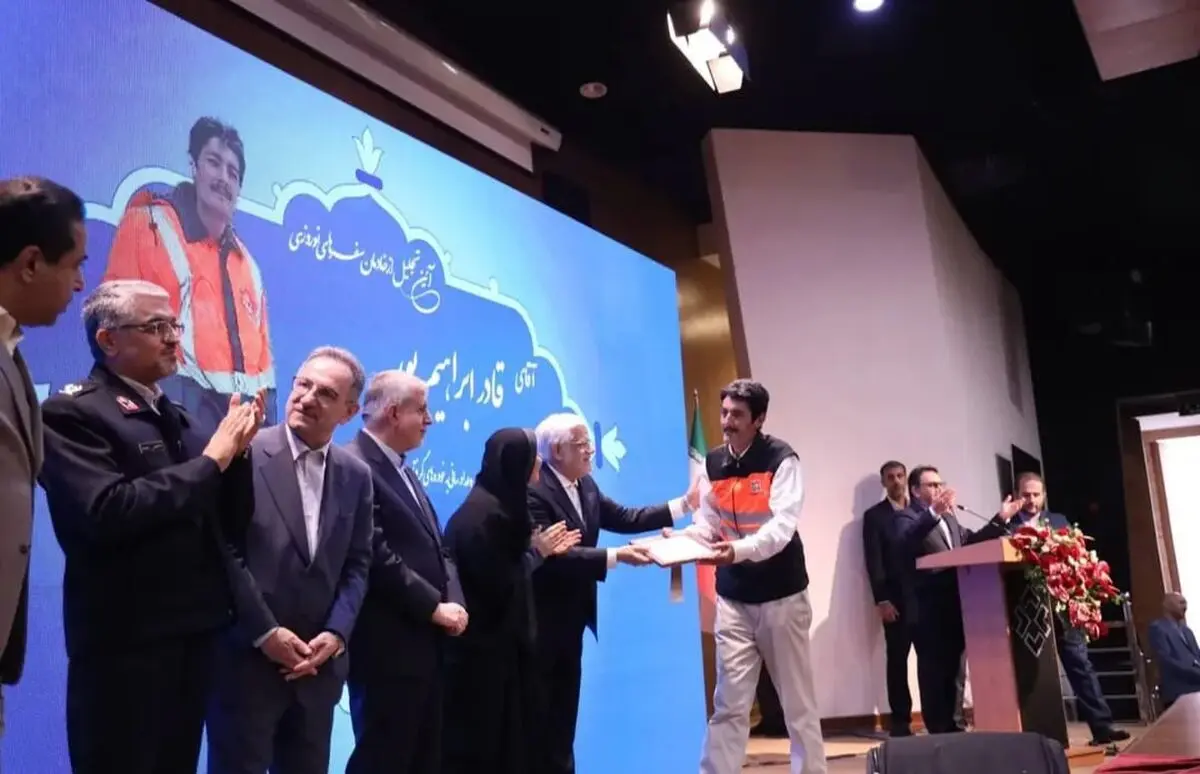تقدیر معاون اول رئیس جمهور از قادر ابراهیم پور راهدار استان البرز 