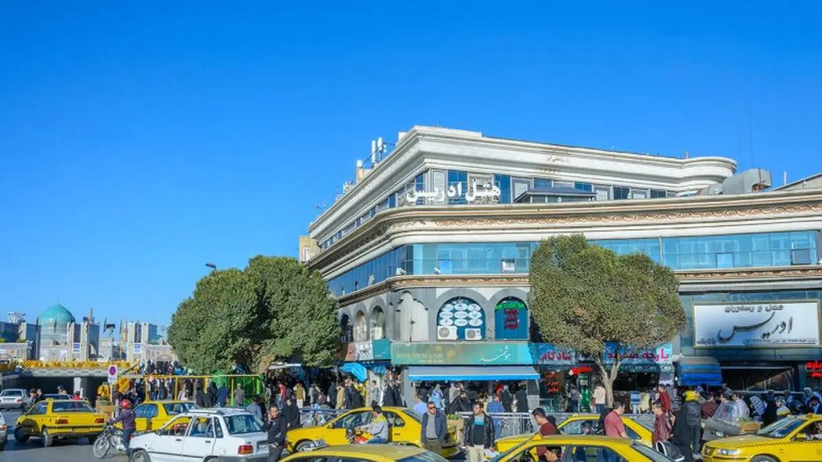 آتش سوزی شدید در هتل ادریس مشهد
