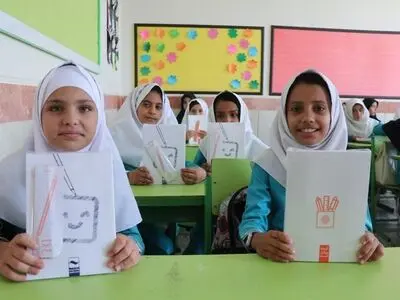 سال تحصیلی جدید در مدرسه امید آینده در بیرجند آغاز شد