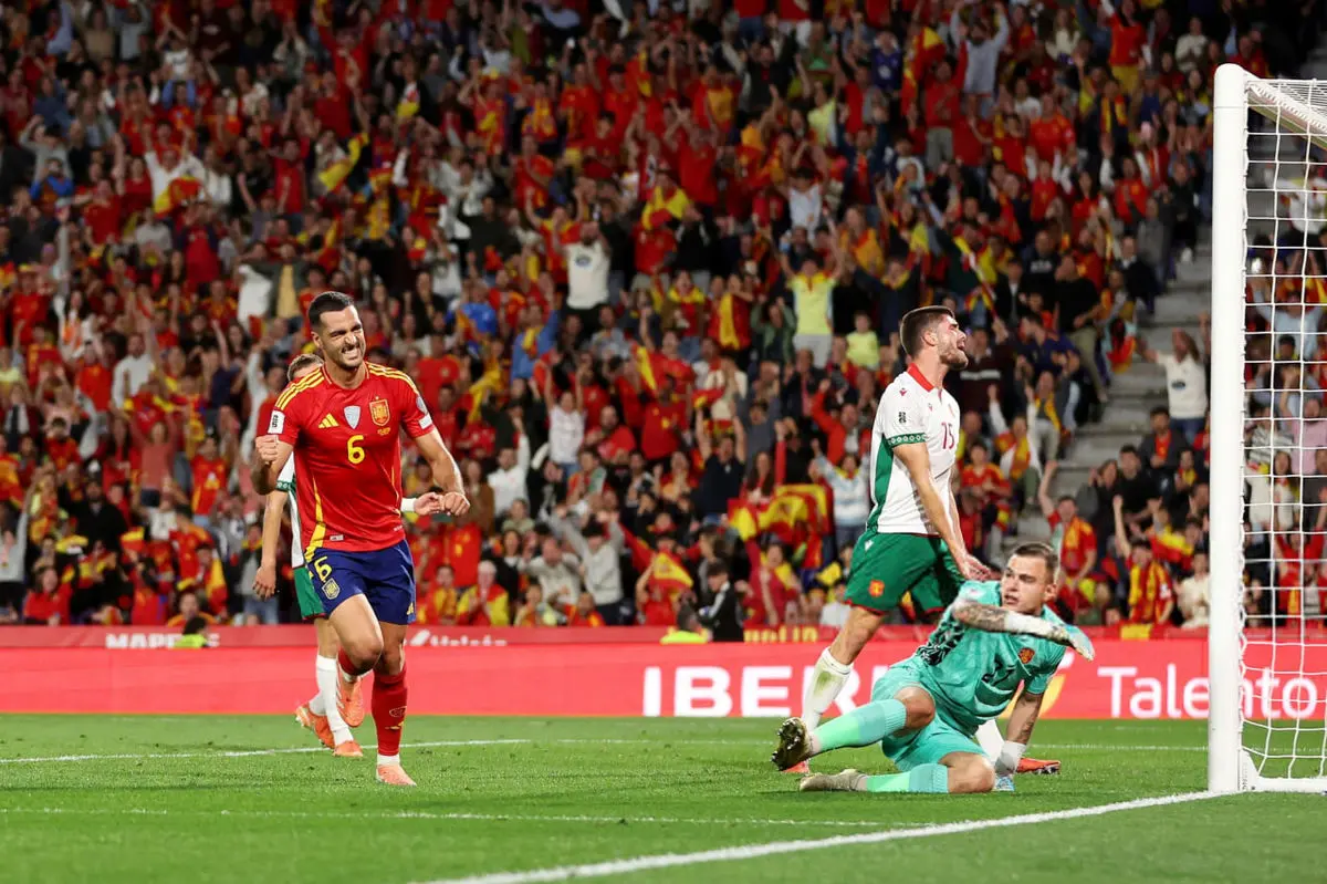 ویدیو: گل اول اسپانیا به ترکیه توسط اولمو