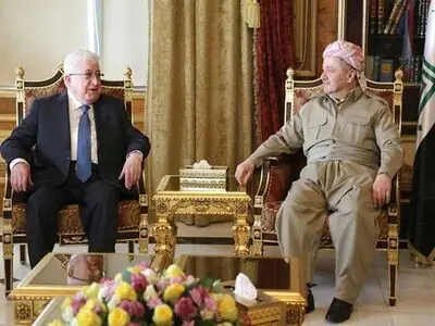 ضرب‌الاجل جدید بغداد به پیشمرگه‌ها/ معصوم و بارزانی در اربیل دیدار می‌کنند