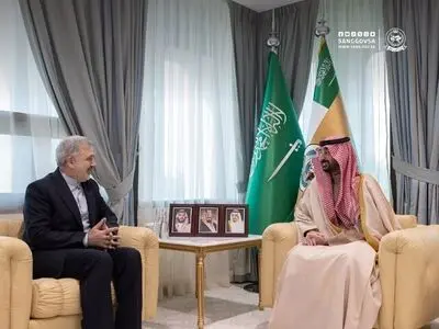 دیدار سفیر ایران با وزیر گارد ملی عربستان