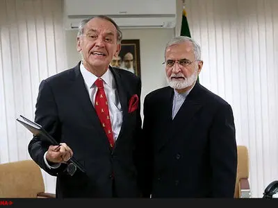 یان الیاسون با کمال خرازی دیدار کرد 